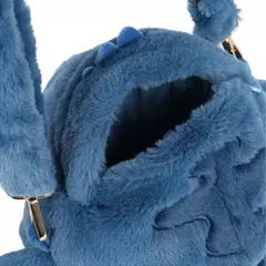 Mochila Infantil de Pelúcia em Plush Stitch Azul - Maricota Store