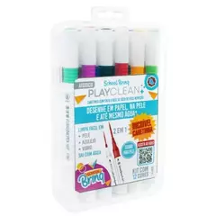 CANETINHA COM TINTA A BASE DE ÁGUA PLAYCLEAN