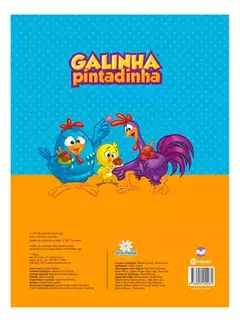 LIVRO DE ATIVIDADES E DESENHOS PARA COLORIR COM 500 ADEVISOS GALINHA PINTADINHA - Maricota Store