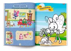 LIVRO DE ATIVIDADES E DESENHOS PARA COLORIR COM 500 ADEVISOS GALINHA PINTADINHA na internet