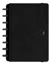 CADERNO ISCOOL DISC PRIME BLACKOUT LINHO PRETO