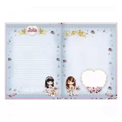 CADERNO BROCHURA JOLIE 80 FLS - Maricota Store