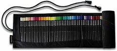 ESTOJO DE TECIDO PRETO DE LAPIS DE COR FABER-CASTELL - 72 CORES - comprar online