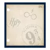 MINI FICHÁRIO HARRY POTTER AZUL - 80 FOLHAS