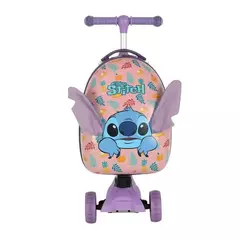 Mochila de Costas Com Patinete Luxcel Stitch Violeta
