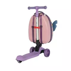 Mochila de Costas Com Patinete Luxcel Stitch Violeta - Maricota Store