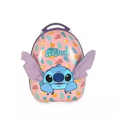 Mochila de Costas Com Patinete Luxcel Stitch Violeta