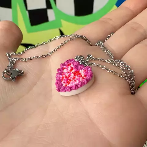 Collar Mini Love Cake - Hecho a mano - comprar en línea