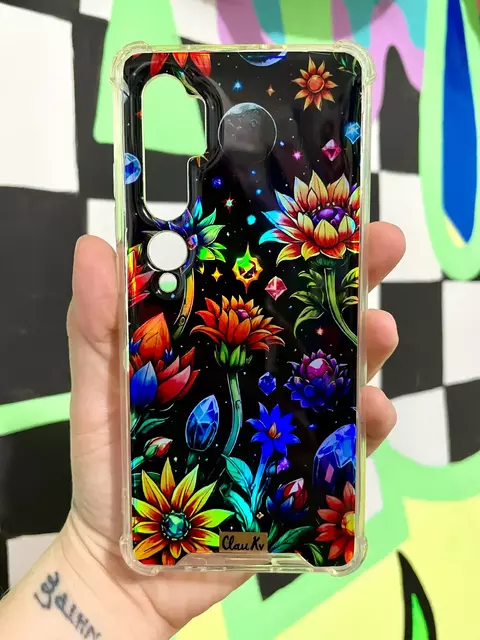 Case Moon flowers (Xiaomi CC 9 Pro) - comprar en línea