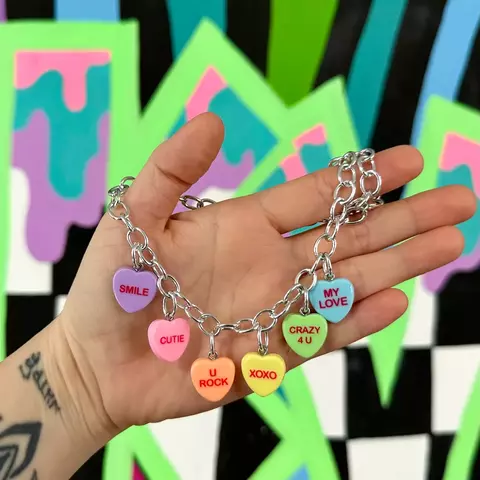 Collar Sweethearts - Hecho a mano - comprar en línea