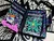 Cartera 90s de piel pintada a mano - clau kv