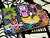 Cartera 90s de piel pintada a mano - comprar en línea