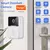Tuya WiFi Vídeo Campainha Sem Fio HD Câmera PIR Detecção de Movimento IR Ala - comprar online