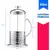 Imagem do Cafeteira Francesa Cremeira 350ml Inox Leite Café Chá 3 modelos - Dolce Home