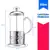 Cafeteira Francesa Cremeira 350ml Inox Leite Café Chá 3 modelos - Dolce Home