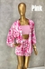 Conjunto Kimono Suede Estampado - Estilo flor