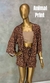 Conjunto Kimono Suede Estampado - loja online