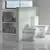 Inodoro con mochila bidet Roca Hall Doble descarga - tienda online
