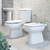 Juego De Baño Completo Griferia Inodoro Vanitory C30 - comprar online