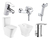 Inodoro Mochila Bidet Gap Griferia Roca Victoria