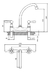 Griferia Cocina Aqualaf 2001 Itati Lever Ceramico - comprar online