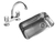 Cocina Combo Bacha Simple Johnson Zz52 Griferia Dique