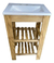 Vanitory Nordico Pino 50cm Con Bacha Mueble Baño