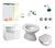 Combo Baño Roca Inodoro Griferia Vanitory Colgante 7