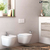 Combo Inodoro Roca Mochila Pvc Asiento Pvc + Bidet Gatillo M - comprar online