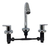Set Completo Juego Viva Nova Lavatorio Bidet Ducha Embutir B - tienda online