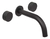 Combo Peirano Fabric Black Lavatorio Pared Bide Ducha - comprar online