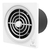 Extractor De Aire Baño Cocina Blanco 100mm Kudu - comprar online