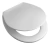 Asiento Tapa Inodoro Capea Italiana Original Blanco Pvc