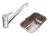 Combo Bacha Johnson Zn52/18a + Griferia Peirano Dique