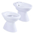 Juego De Baño Inodoro Corto Bidet Capea Italiana Ahora12