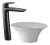 Combo Griferia Lavatorio Alto Bidet Ducha Epuyen Fv Black - comprar online