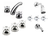 Griferia Lavatorio Bidet Ducha Peirano Ares Compresion