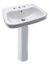 Lavatorio Bacha Pie Columna Baño Roca Monaco
