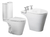 Inodoro Con Mochila Bidet Marina Ferrum Doble Descarga 3c