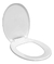 Imagen de Inodoro Roca Italiana + Mochila Codo Pvc + Tapa Inodoro Pvc
