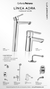 Grifería De Bidet Monocomando Peirano Adra 70-203 Cr - Filhos