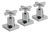 Griferia Bidet Peirano 70-135 Santander Baño Acabado Cromado Color Cromo