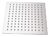 Flor Ducha Cuadrada O Redonda 10x10 Acero Inox Barral 40cm - tienda online