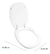 Asiento Inodoro Monaco Herraje Cromo Color Blanco en internet