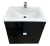 Vanitory Colgante 50cm Con Bacha Moderno Baño Mueble Hogar en internet