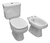 Combo Sanitario Inodoro Roca Monaco Tapa Deposito Bidet Lava en internet