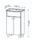 Combo Baño Completo Griferias Inodoro Vanitory C67 - comprar online