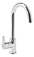 Griferia Monocomando Cocina Mesada Peirano Adra 20-162 Cromo en internet