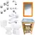 Juego Baño Mueble Grifería Sanitario Accesorios