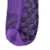 Meias Futebol Antiderrapante Cano Baixo - Roxa com detalhes no preto - Camisa 83 Imports